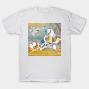 Delicate Floral Collage T-Shirt